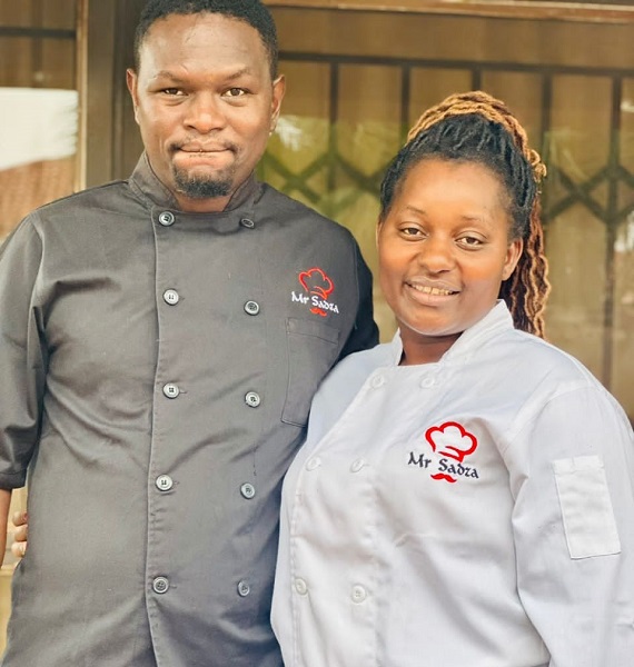 Mr Sadza Restaurant and Wife
